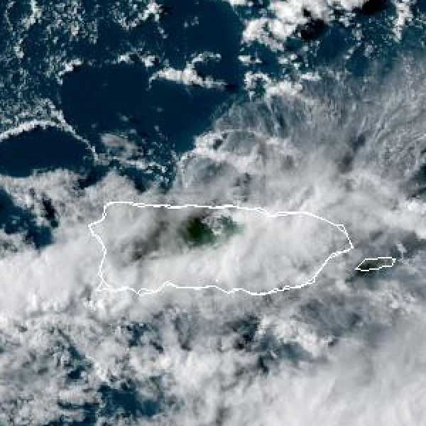 météo tropicale : Image satellite .
