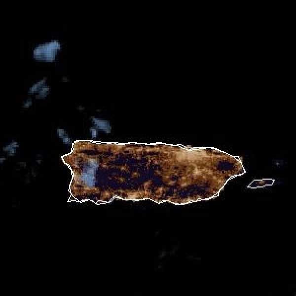 météo tropicale : Image satellite .