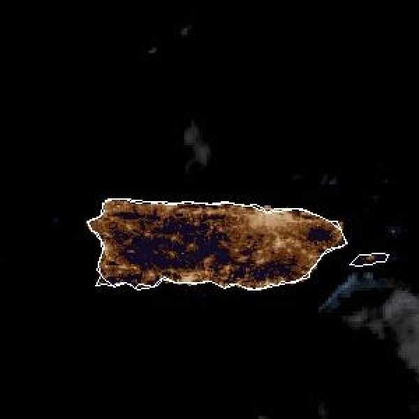 météo tropicale : Image satellite .