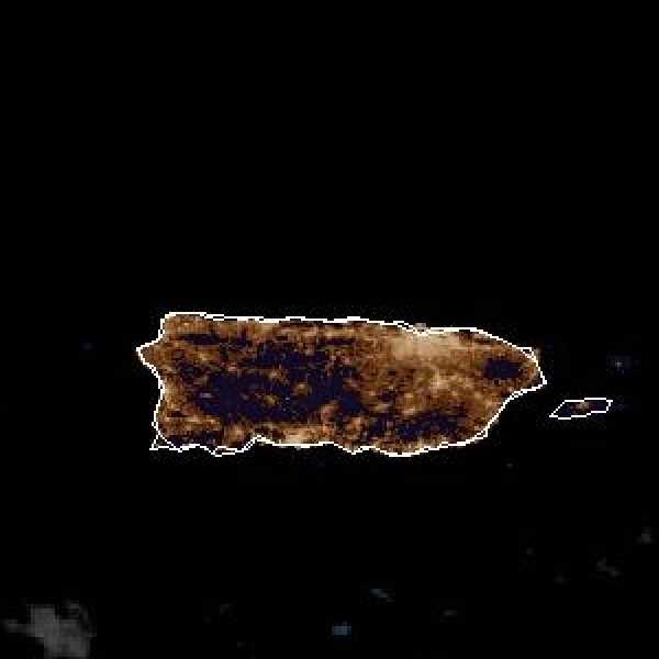 météo tropicale : Image satellite .