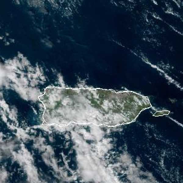 météo tropicale : Image satellite .