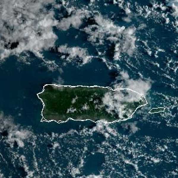 météo tropicale : Image satellite .