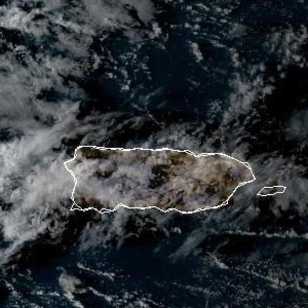 météo tropicale : Image satellite .