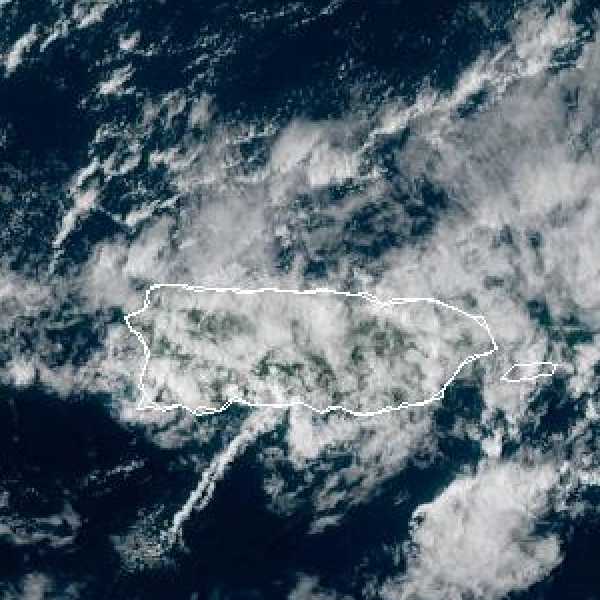 météo tropicale : Image satellite .