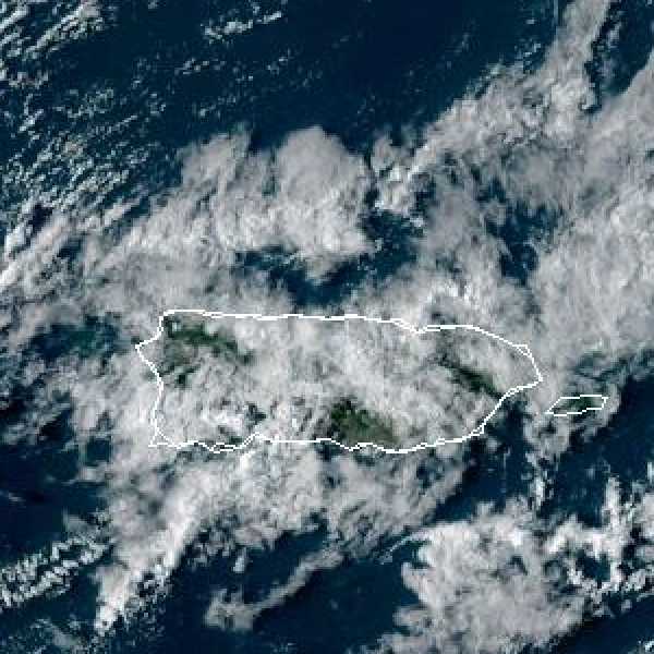 météo tropicale : Image satellite .