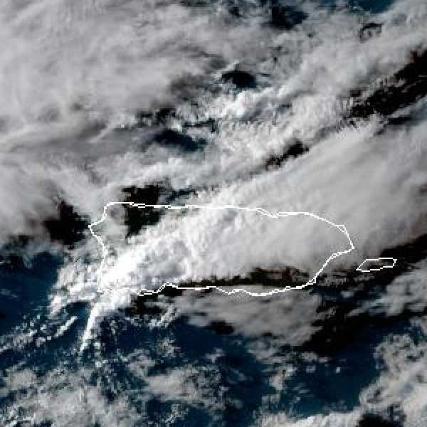 météo tropicale : Image satellite .