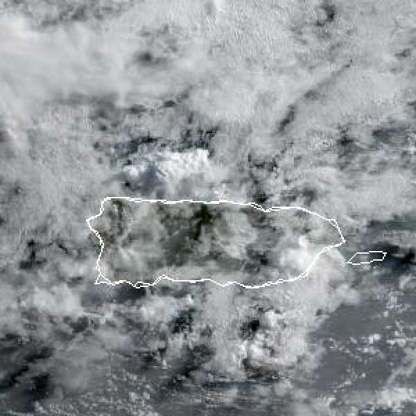 météo tropicale : Image satellite .