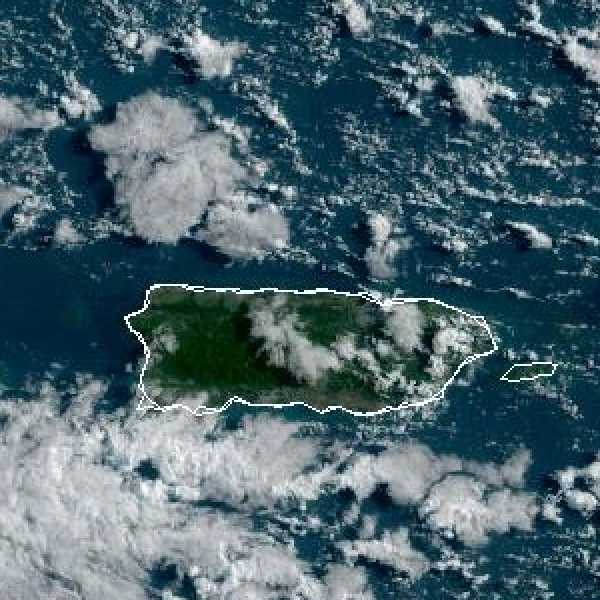 météo tropicale : Image satellite .