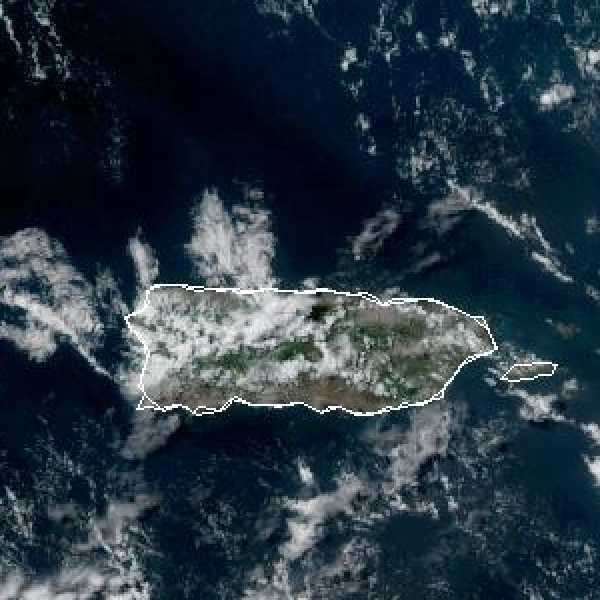 météo tropicale : Image satellite .