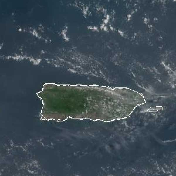 météo tropicale : Image satellite .