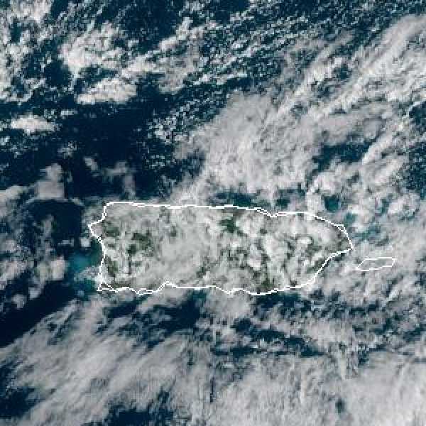 météo tropicale : Image satellite .