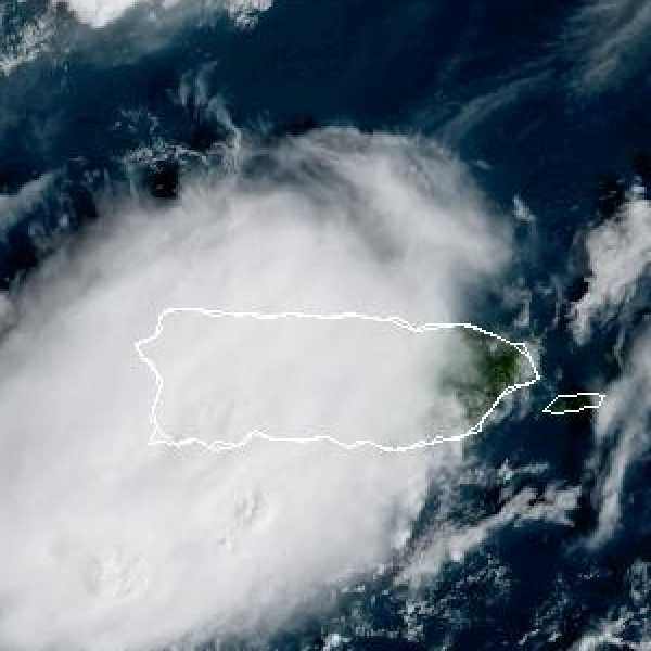 météo tropicale : Image satellite .