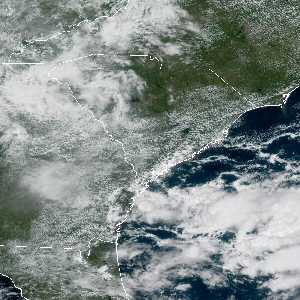 météo tropicale : Image satellite .