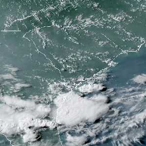 météo tropicale : Image satellite .