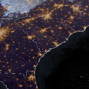 météo tropicale : Image satellite .