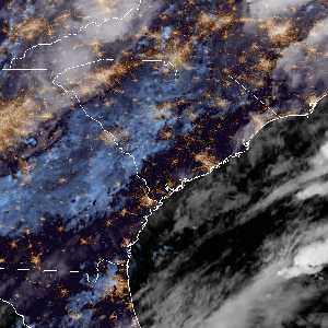 météo tropicale : Image satellite .
