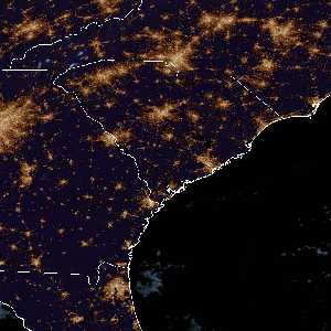 météo tropicale : Image satellite .