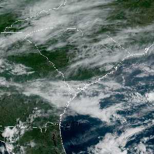 météo tropicale : Image satellite .