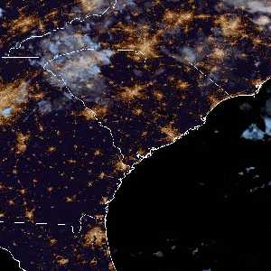 météo tropicale : Image satellite .