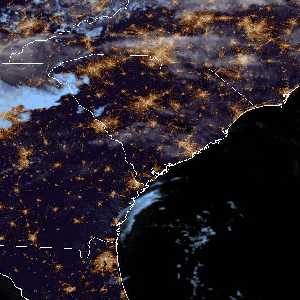 météo tropicale : Image satellite .