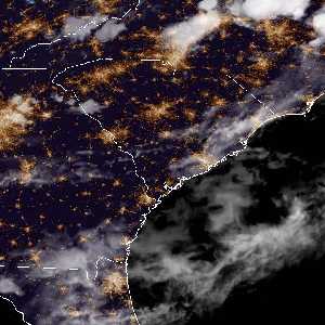 météo tropicale : Image satellite .