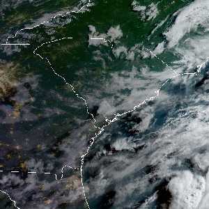 météo tropicale : Image satellite .