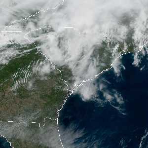 météo tropicale : Image satellite .