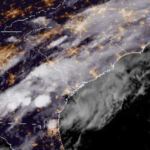 météo tropicale : Image satellite .
