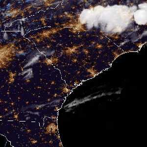 météo tropicale : Image satellite .