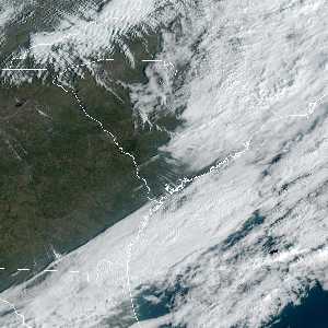 météo tropicale : Image satellite .