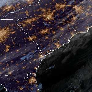 météo tropicale : Image satellite .