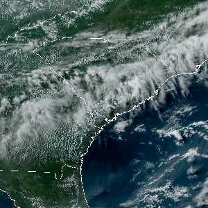 météo tropicale : Image satellite .