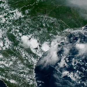 météo tropicale : Image satellite .
