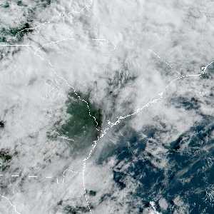 météo tropicale : Image satellite .