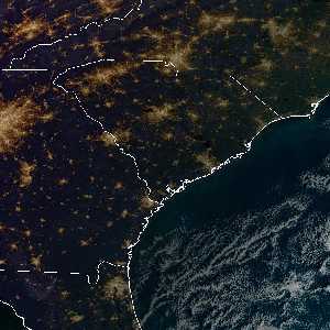 météo tropicale : Image satellite .