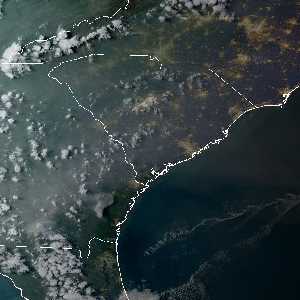 météo tropicale : Image satellite .