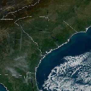 météo tropicale : Image satellite .