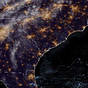 météo tropicale : Image satellite .