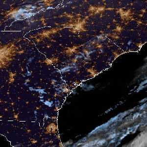 météo tropicale : Image satellite .