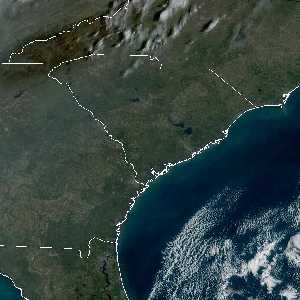 météo tropicale : Image satellite .