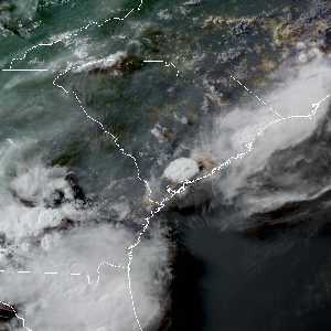 météo tropicale : Image satellite .