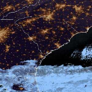 météo tropicale : Image satellite .