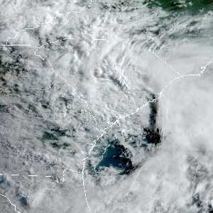 météo tropicale : Image satellite .