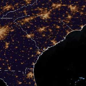 météo tropicale : Image satellite .