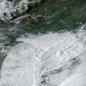 météo tropicale : Image satellite .