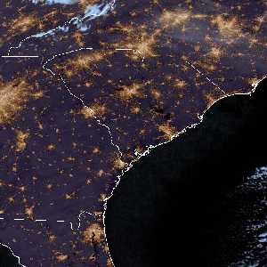 météo tropicale : Image satellite .
