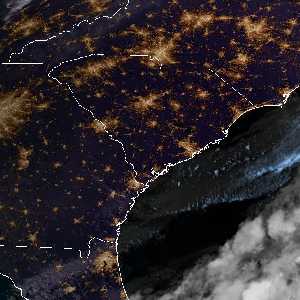 météo tropicale : Image satellite .