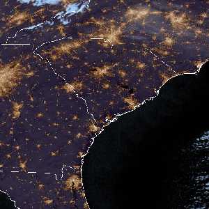 météo tropicale : Image satellite .