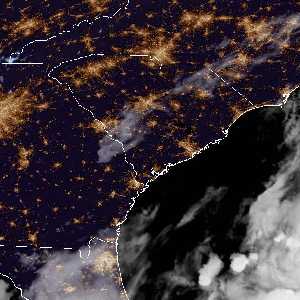 météo tropicale : Image satellite .