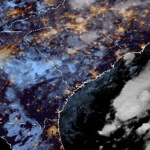 météo tropicale : Image satellite .